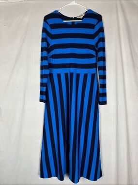 navy blue jersey maxi dress Remi Maxi Dress in Navy Bamboo Jersey XL / Navy main image 0